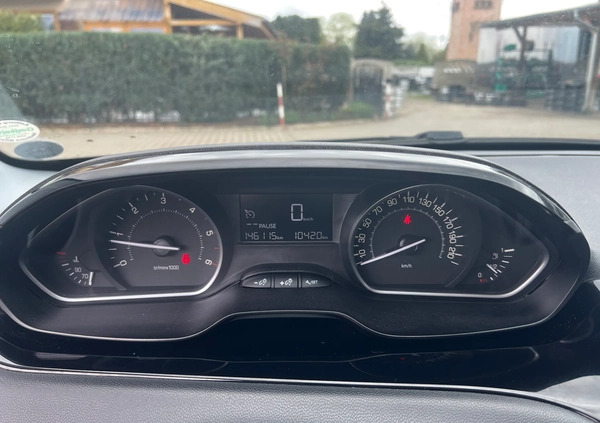 Peugeot 208 cena 25500 przebieg: 146150, rok produkcji 2015 z Międzychód małe 92